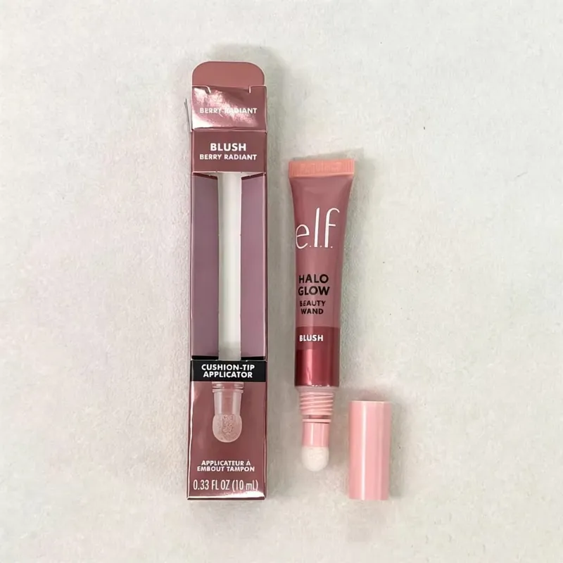 ELF Lip Gloss Natural Shine&Blush Liquid Waterproof and Sweat-Resistant Easy to Smudge Lightweight and Long-Lasting Makeup
