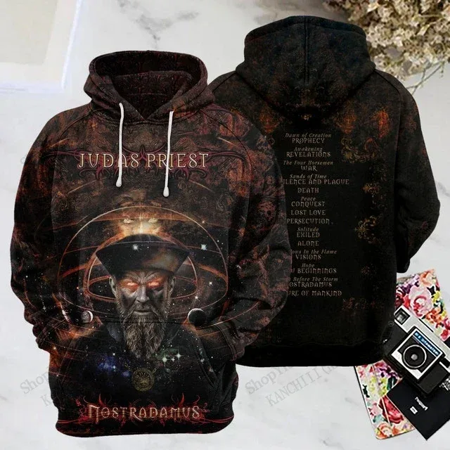 Rock Band Judas Priest 3d Print Hoodies Men Women Fashion Sports Hoodie Sweatshirt Coat Mens Sweats Men Clothes Comfort Moletom — image 10