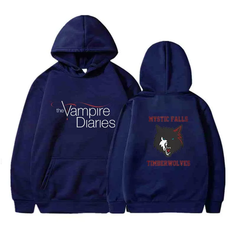 The Vampire Diaries Hoodies Men Clothes Long Sleeve Women Loose Streetwear Autumn Funny Sweatshirt Fashion Casual Hoodies — image 23