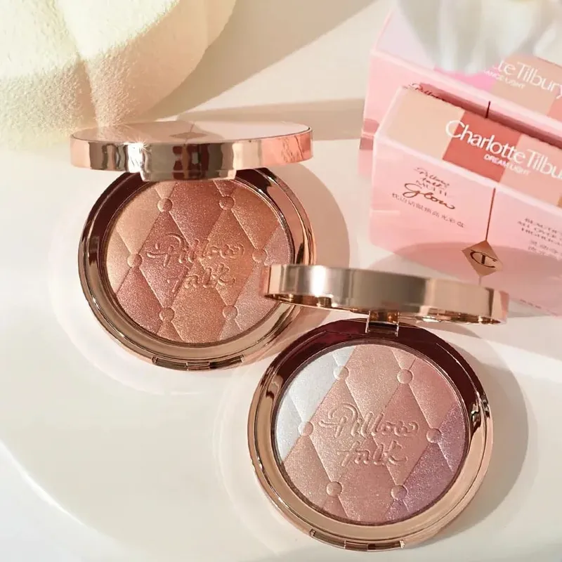 CT Apat na kulay na Eyeshadow Palette Matte Glitter Eyeshadow Makintab na Eye Makeup Pillow Talk Madaling Kulay Natural Foundation Cosmetics — image 5