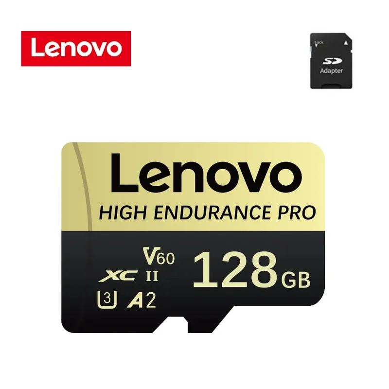 Lenovo High Speed Class 10 Mini SD Memory Card 256GB Micro TF Card for Smartphone - 32GB 64GB 128GB 256GB 512GB Options Availabl