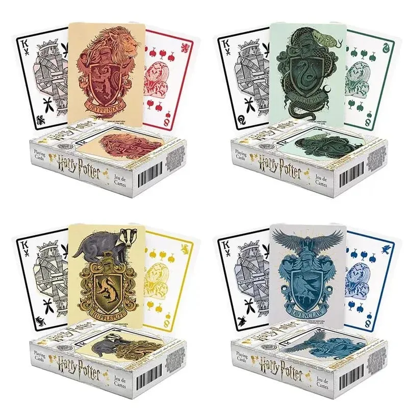 harry potter Four Colleges Poker Cards Movies TV Toys Series Magic Playing Card Entertainment Game Toy Badge Poker Figure Gift — image 1
