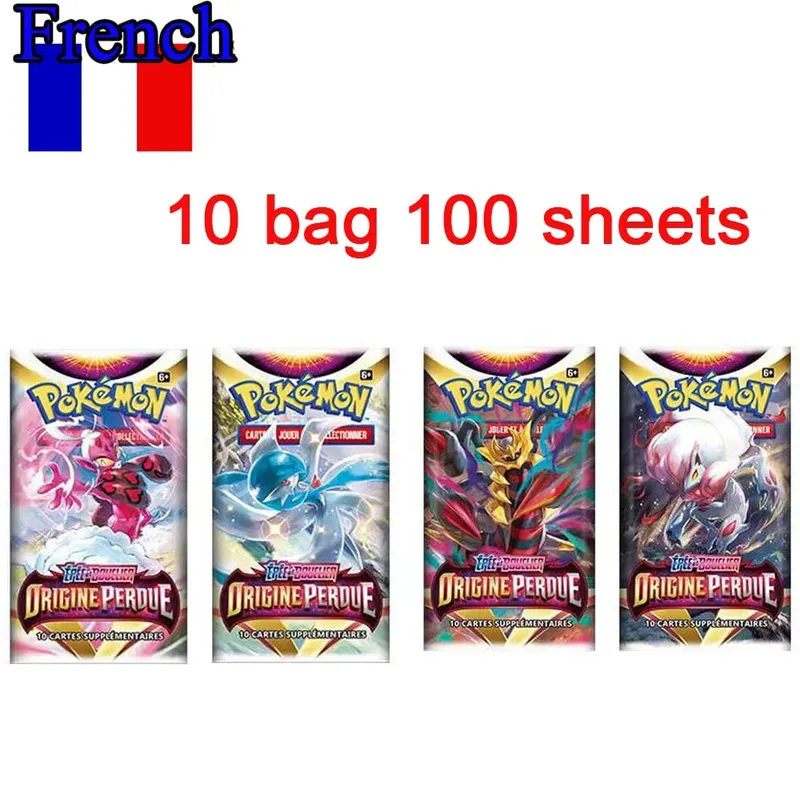 42pcs Pokémon Cards Battle Toys Lost Origin Pokémon Box with Anime Bank Pokémon Game Cards MEGA EVOLUTION for Childre — image 32
