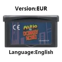 GBA Video Game Cartridge Console Card dDonkey Kong Mario Wario Series Kart Party for GBASP — image 20