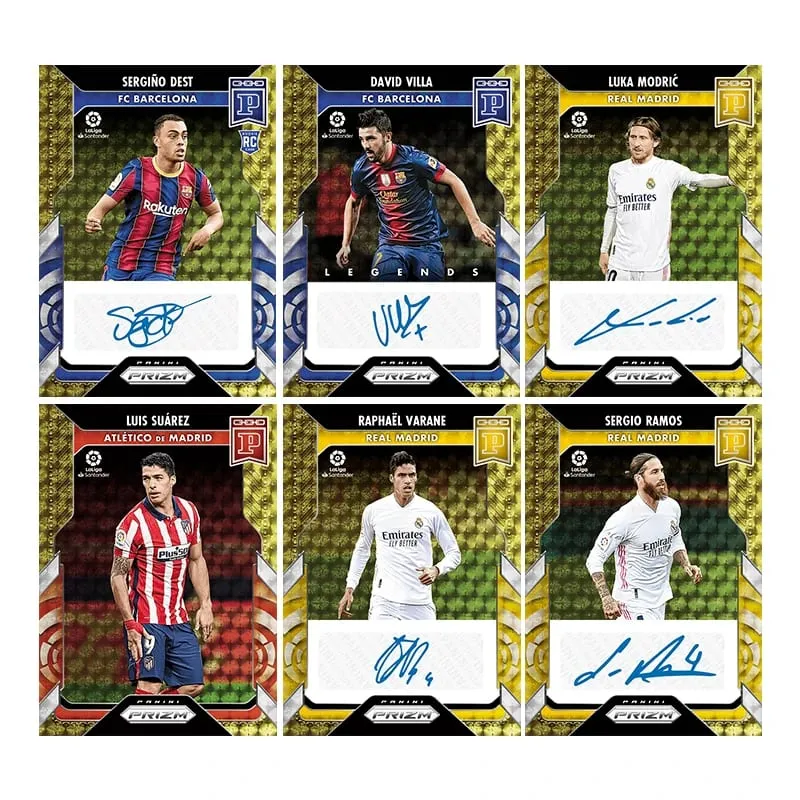 Panini Style DIY Card Set: Neymar CR7 Modrić & Ansu Fati Ultimate Football Gift for Fans Premium Signature Collector Cards — image 5
