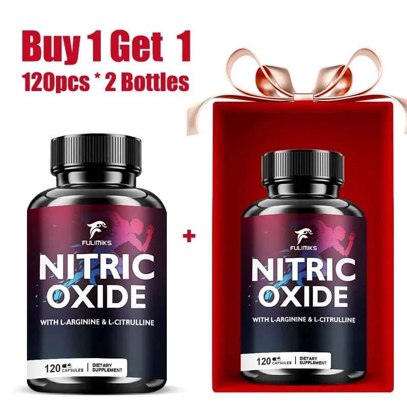 Nitric Oxide Tablets Capsules - Enriched with L-arginine and L-citrulline Complex To Promote Nutrient Flow To Muscles and Heart — image 8
