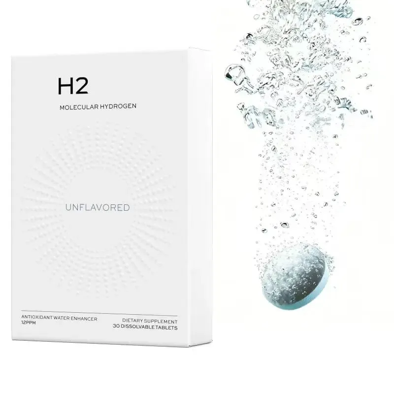 H2 Molecular Hydrogen Water Tablets with Magnesium - Energy Boost - Gluten Free - Antioxidant & Cellular Health Support — image 2