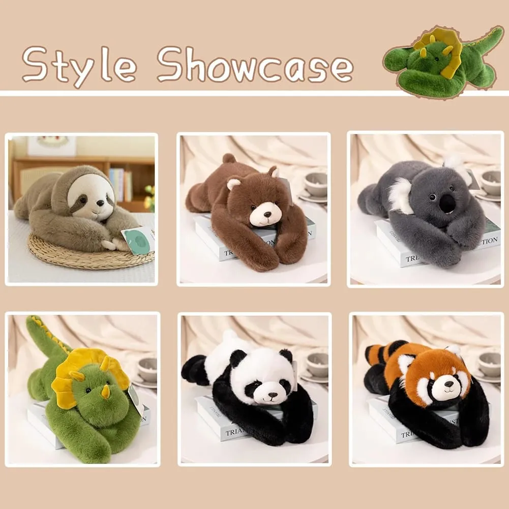 Cute lying down animal plush pillow Weighted Plush Animals for Kids Adults Ultra-soft plush for ultimates comfort