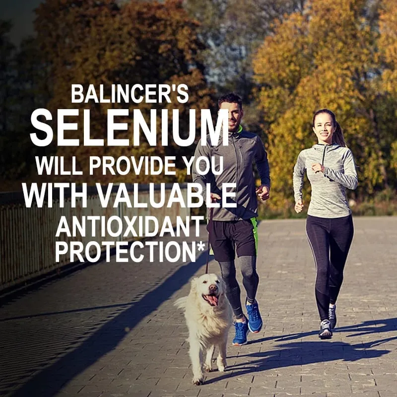 Organic Selenium Capsules - Vitamin D for Heart Bone Metabolism & Immune Health Improves Brain Function High Absorption