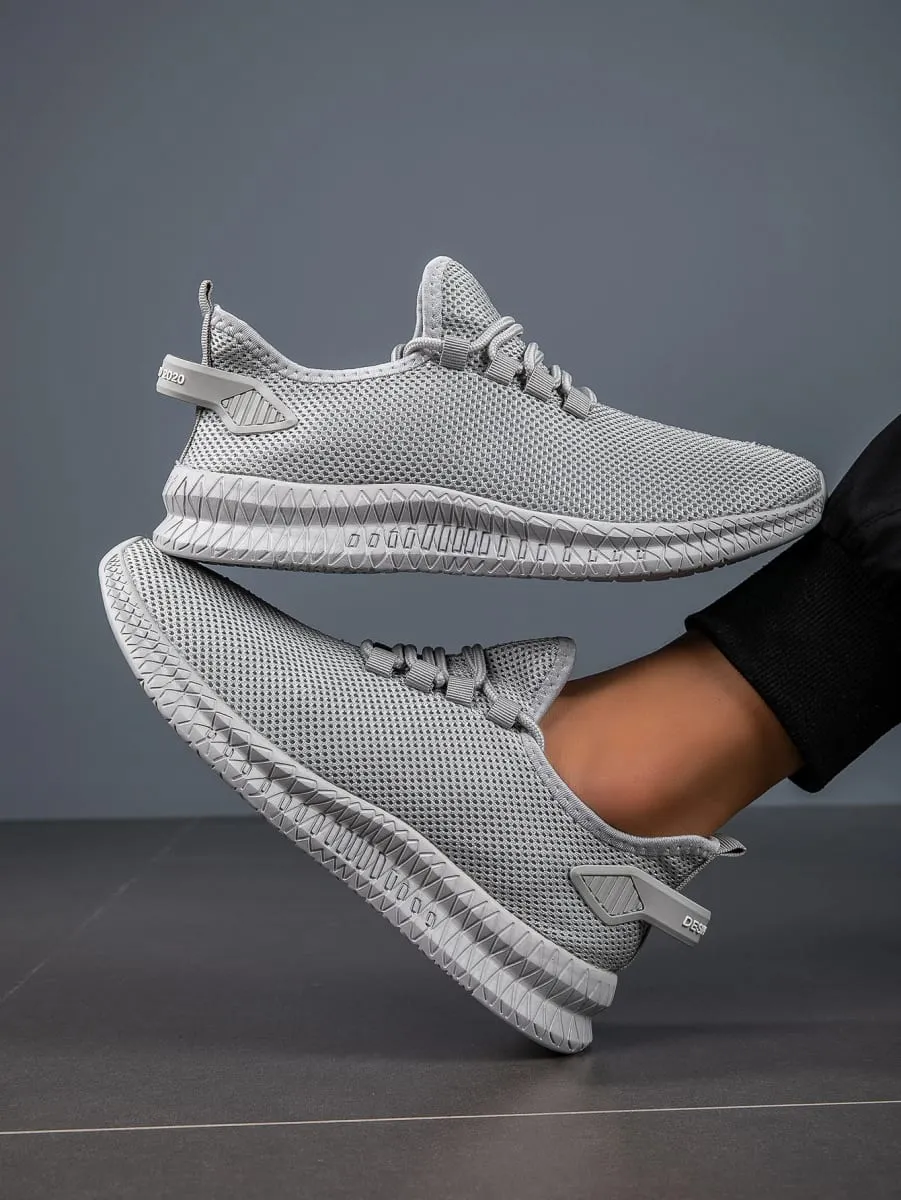 Men's Lightweight Breathable Running Shoes with Lace-Up Design Comfortable All-Day Versatile Fashionable Mesh Upper — image 8