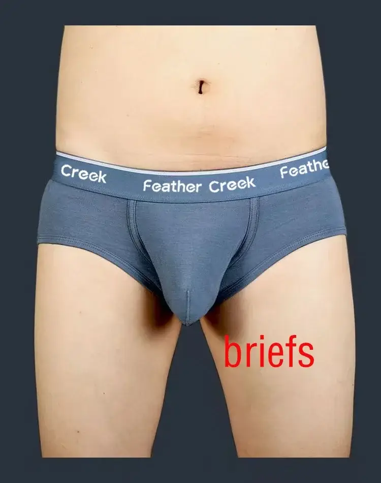 Large Pouch Men's Panties U Convex Front Pocket Flat Foot Triangle Sexy Shorts Fashionable Underwear for Men