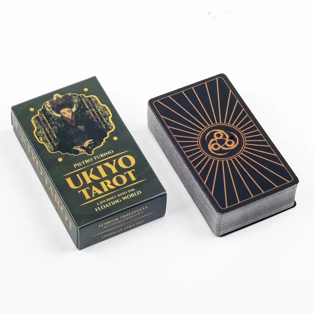 Ukiyo Tarot Cards 78Pcs Leisure Entertainment Game Card Family Gathering Divination Deck Board Playing Games 10.3*6CM — image 4
