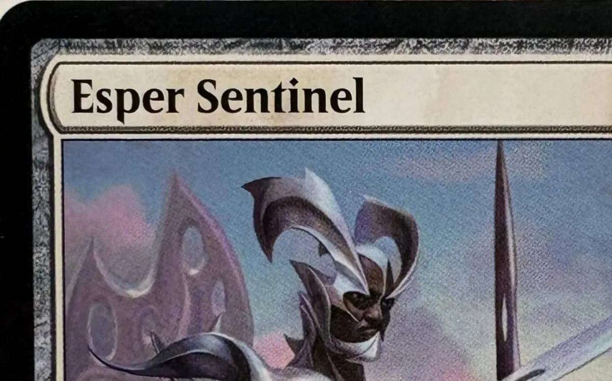 LK7 Commander's Plate Drannith Magistrate Esper Sentinel Smothering Tithe High-Quality TCG Proxy Cards (Black-Core) — image 4