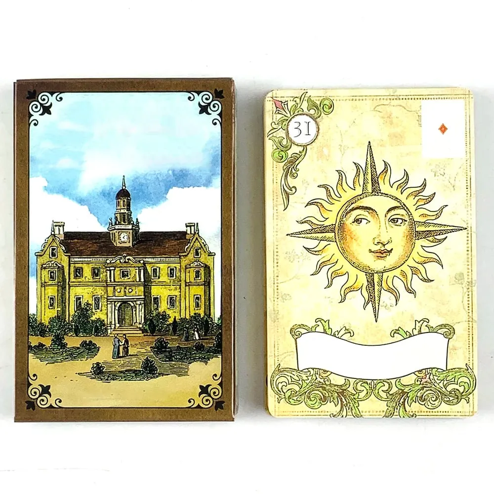 Old Style Lenormand Fortune-Telling Cards English Version A 38 Oracle Deck Divination Borad Games Cards Game Meditation & Gifts — image 2