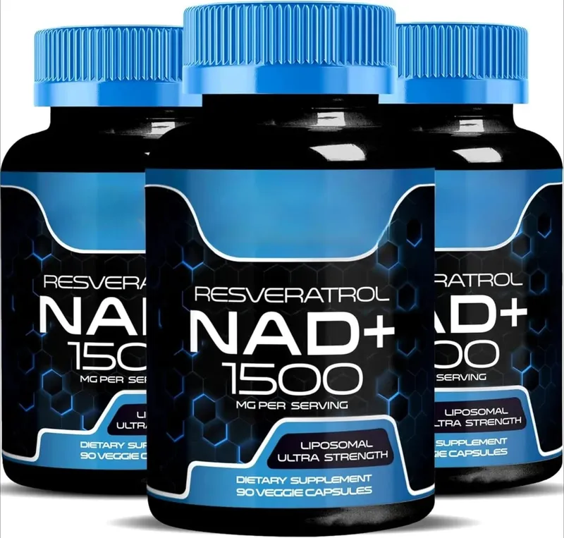 NAD+ Capsules met Resveratrol Kruiden Antioxidant Supplement Ondersteuning Cellulaire Gezondheid Energie & Anti Aging voor Vrouwen Mannen 90 stuks — image 9