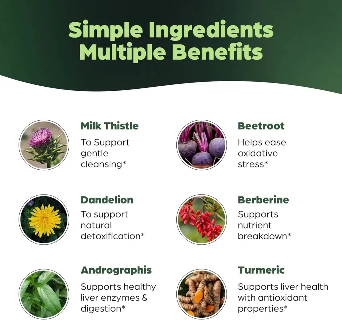 Liver Cleanse & Detox & Repair Support Capsules with Milk Thistle & Dandelion Root - Herbal Supplement Pills for Liver Health — image 3