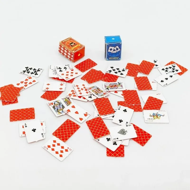 10Pcs Mini Fingertip Playing Cards Portable Outdoor Travel Set - Super Party Game for Gatherings Ideal Small Card Game Toy — image 6