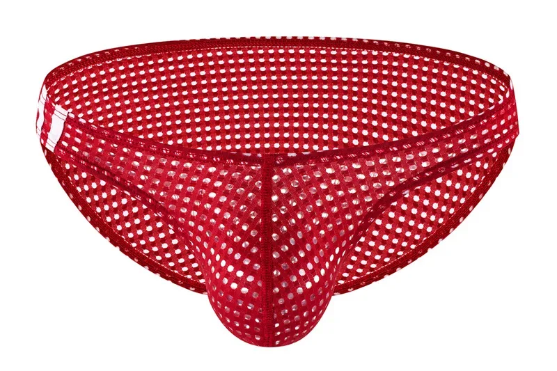 Slip da uomo Estate Traspirante Fori Intimo U Convesso Sottile Vita bassa Slip intimo da uomo Slip Mutande Calzoncillos