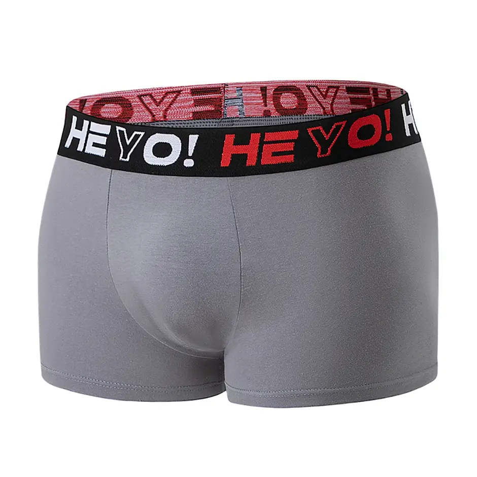 4 Piece Set Of Men's Cotton Comfortable Soft And Versatile Underwear Plus Size Casual Boxer Shorts Sports Cycling Base Shorts — image 12
