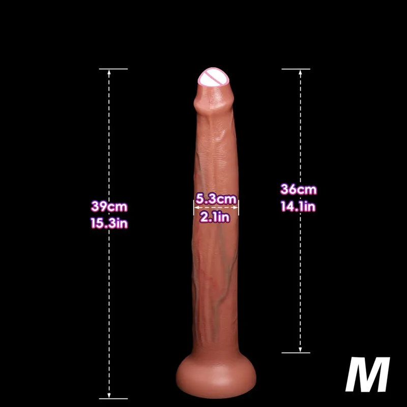 Extra Long Realistic Dildos G Spot Stimulation Deep Touch Penis Vagina Anal Dildo Dick Adult Sex Toys for Women Men Butt Plug — image 11