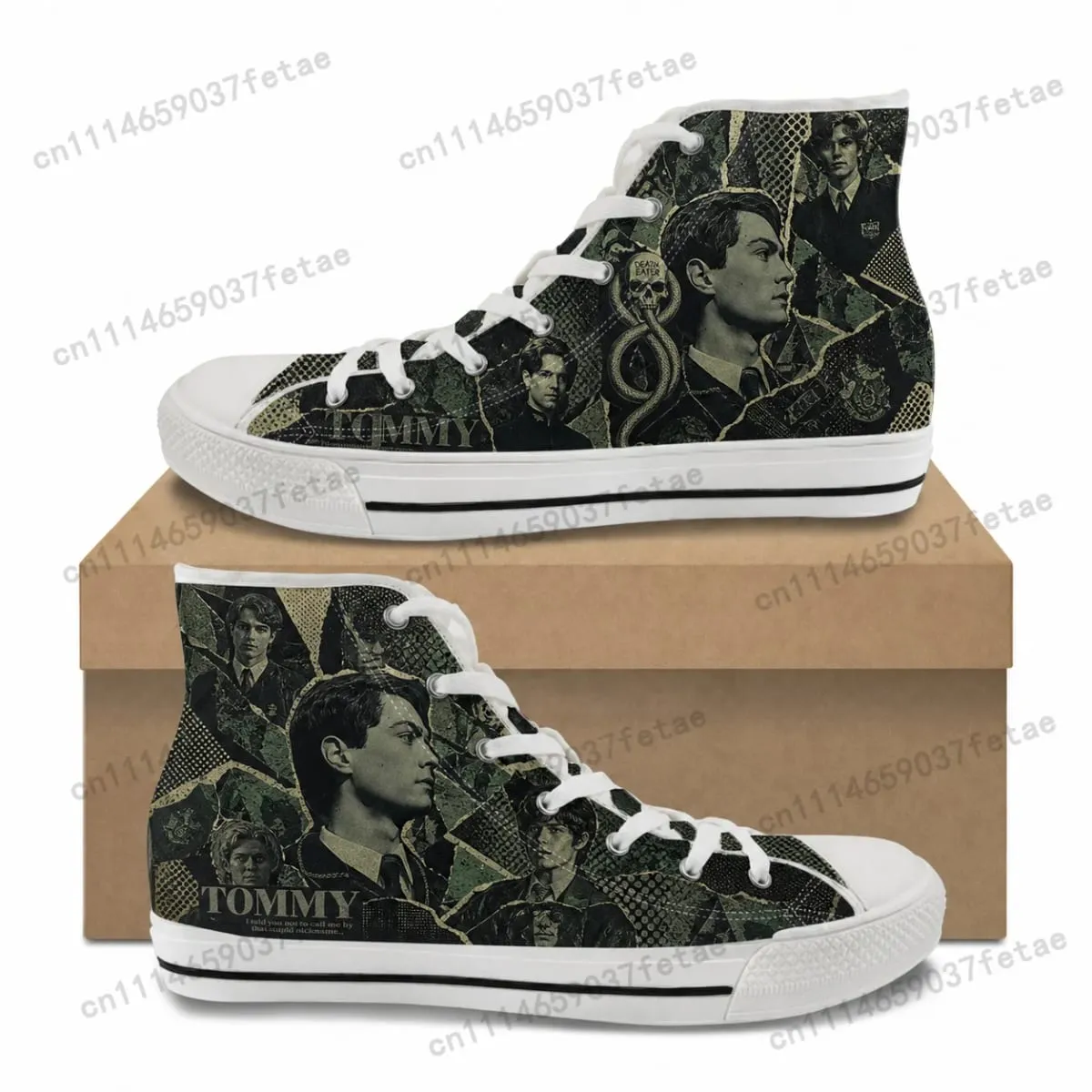 Tom Riddle Low Top High Quality Sneakers Teenager Canvas Sneaker Mens Womens Casual Couple Shoes Customization Shoe — image 4
