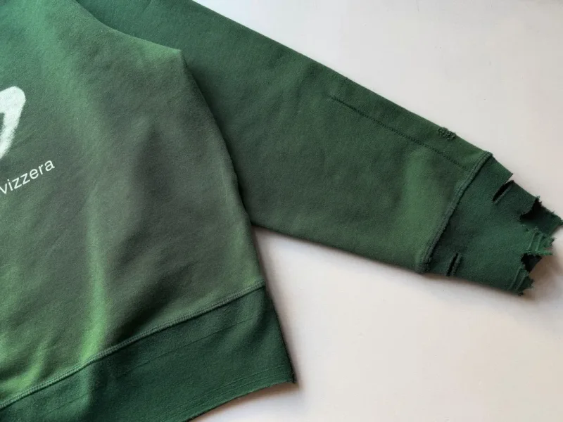 2026erd Pullovers High Street Washed Green Fit Hip Hop Men Women Hoodies Clothing Streetwear — image 4