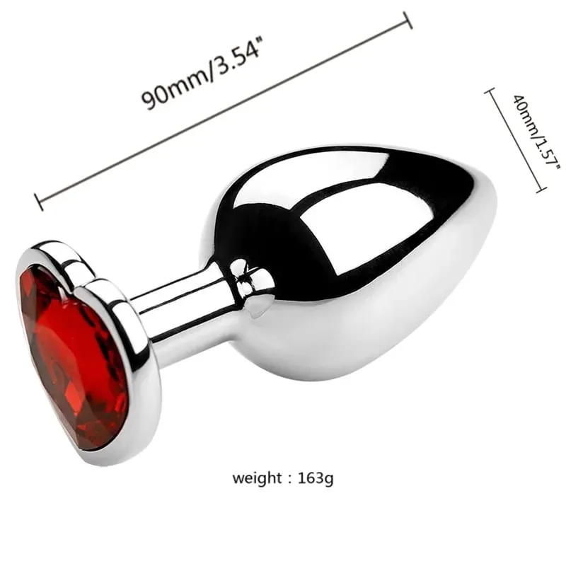 S/M/L Anal Plug Metal Sex Toys For Women Men Adult Crystal Erotic Bullet Butt Plug Stimulator Prostate Massager Adult Products — image 25