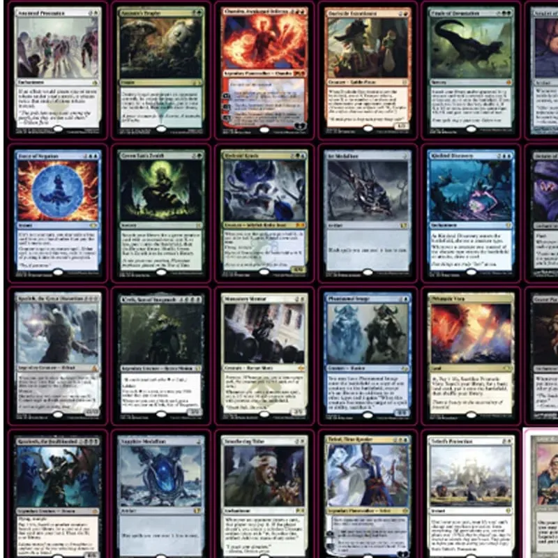 54 Pcs Black Core Cards P9 Dual Land Fetch Land Shock Lands Cards — image 2