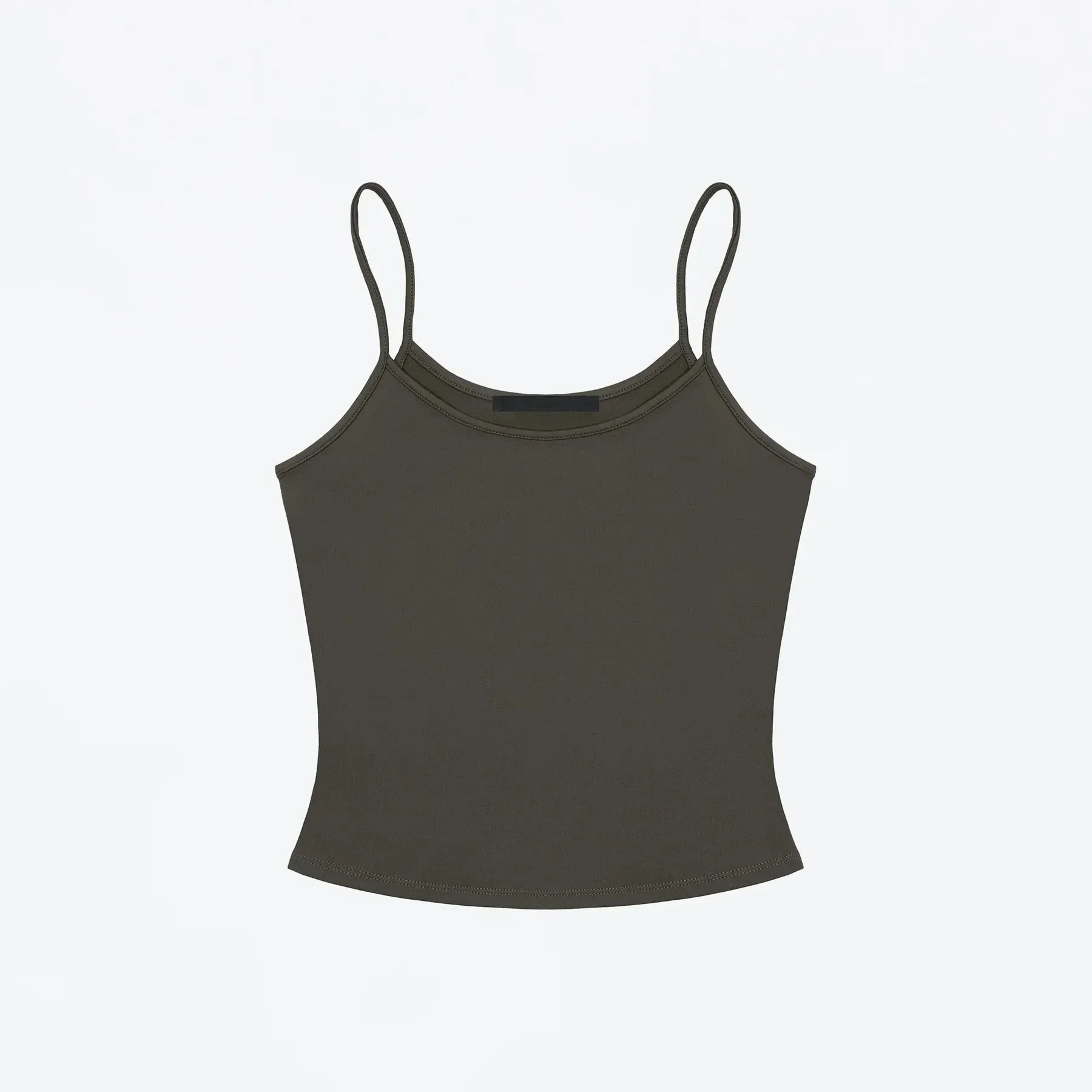 Tank Summer Solid Color Slim-Fit Camisole Basic Versatile Slimming Sleeveless Top Multi-Color Basic Versatile Top for Daily Commute Slim-Fit Camisole