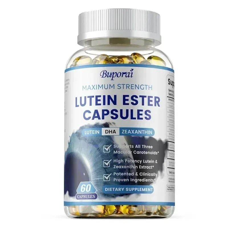Cápsulas de éster de luteína - Apoiam a saúde ocular, mantêm a visão clara, aliviam a fadiga ocular, anti-oxidação, protegem contra os raios UV — image 8