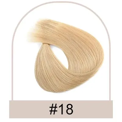 Straight 6D Hair Extensions Human Hair High Quality Real Virgin Human Hair Invisible Human Hair Extension Second Generation 6D