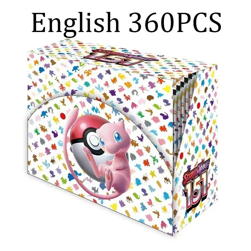 Pokémon PRISMATIC EVOLUTIONS SURGING SPARKS SCARLET & VIOLE 151 Booster Display Box Pokémon Booster Cards Cartas de jogar
