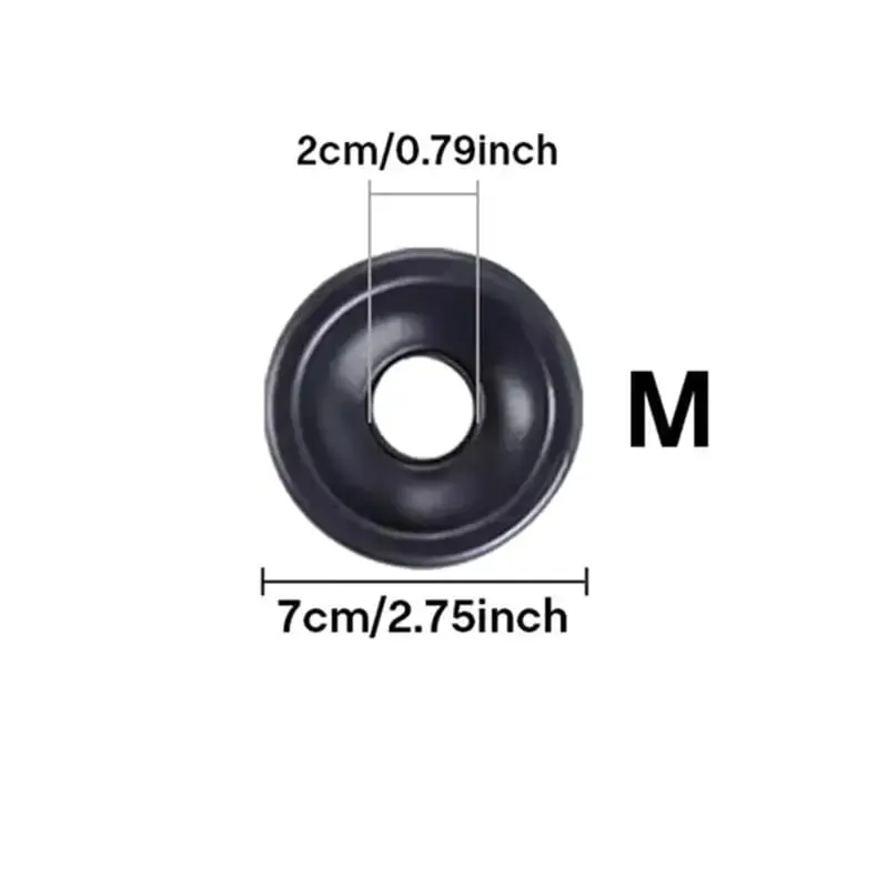 Ring Of Accessories For Penis Pump Black Ring Sleeve Penis Enlargement Vacuum Pump And Extender Replacement Part Sex Toy For Men