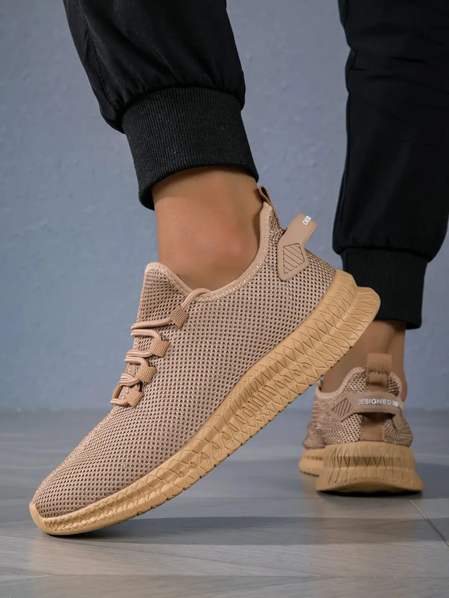 Men's Lightweight Breathable Running Shoes with Lace-Up Design Comfortable All-Day Versatile Fashionable Mesh Upper — image 3