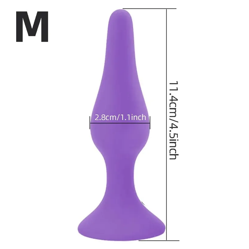 Beginner Silicone Butt Plug Anal Plug for Men Women Prostate Massager for Gay Mini Anal Bullet Masturbator Sex Toy for Men
