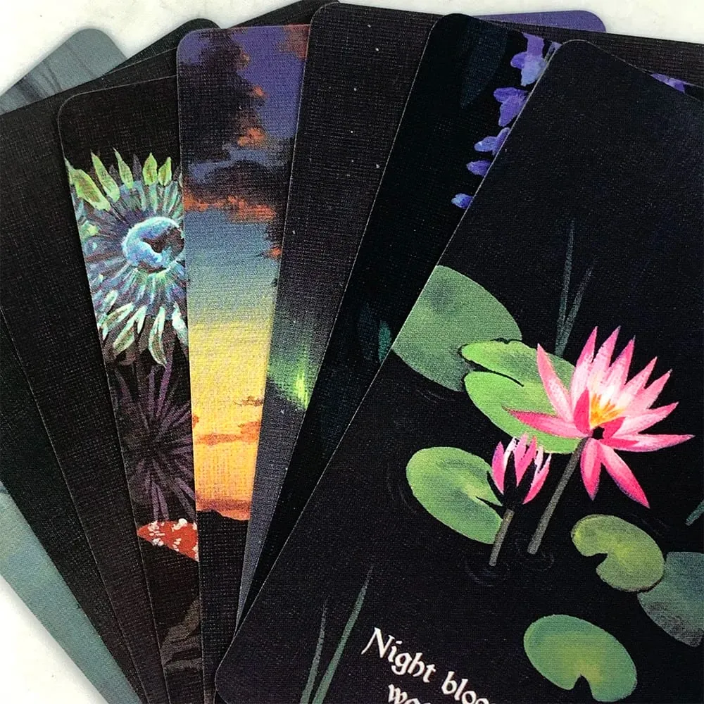 New Nocturna Oracle Deck A 48 Pcs Oracle Cards Mystical Artwork Durable & Portable Perfect For Spiritual Guidance & Collectors — image 4
