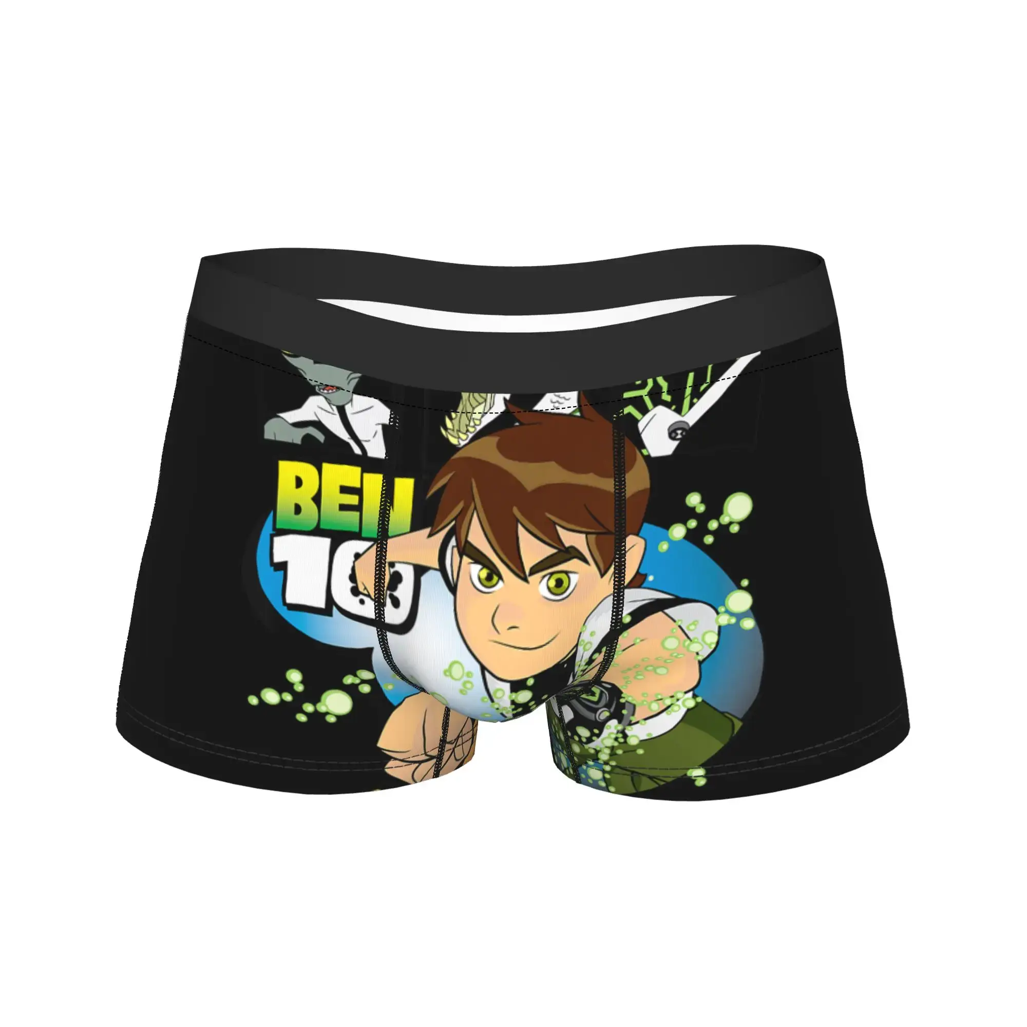 Ben 10 Aliens Intimo Mutandine classiche Pantaloncini personalizzati Slip da uomo Custodia 3D Taglie forti