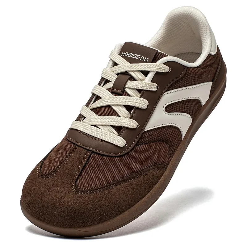 Unisex Barefoot Sneakers Women Men Wide Toe Minimalist Zero Drop Shoes Non Slip Lace Up Casual Sneaker — image 1