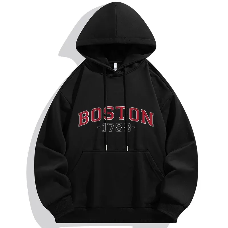 Plus Size Men Hoodies Sweatshirt Autumn Winter Long Sleeve Pullover 5XL 6XL 7XL 90-180kg Cotton Sport Tops Big Size Men Clothing — image 25