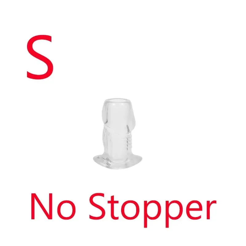 Hollow Anal Plug Stopper Soft Speculum Peeking Butt Expander Anus Dilator Enemator For Women Men Gay Sex Toy Sex For Women Men — image 11