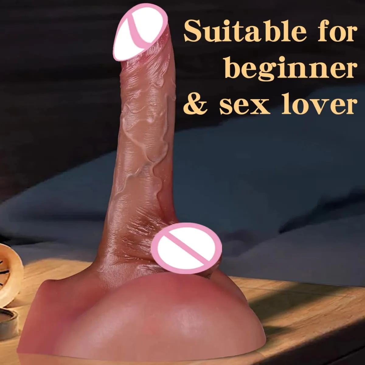 Realistický Dick Obrovský velký falešný penis s flexibilním umělým velkým podvozkem Dildo Ženské vaginální anální masturbace Lesbain sexuální hračka — image 4
