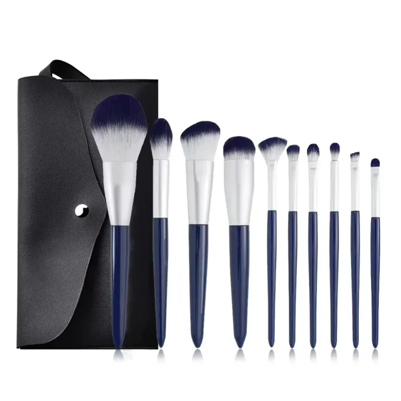 9PCS Makeup Brushes Set Eye Shadow Foundation Powder Contour Makeup Brush Cosmetic Beauty Tool Kit