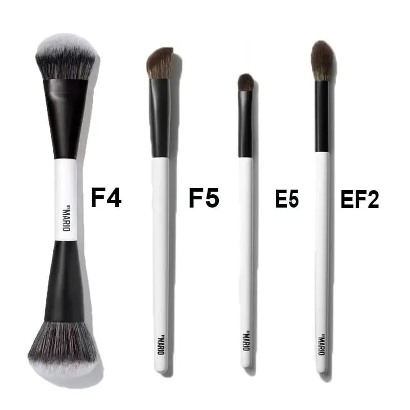 Soft Bristle Blush Highlighter Brush Kit Flawless Soft Glow Face Cosmetic Tools F1 F2 F3 F4 Pro Facial Blending Makeup Brushes — image 18