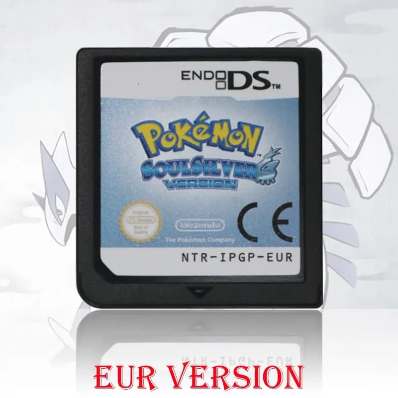 (USA EUR AUS) Pokemon Black White 1/2 Version High Quality Authentic 1:1 Replica DS Video Game Cartridge For DS 2DS 3DS Console — image 17