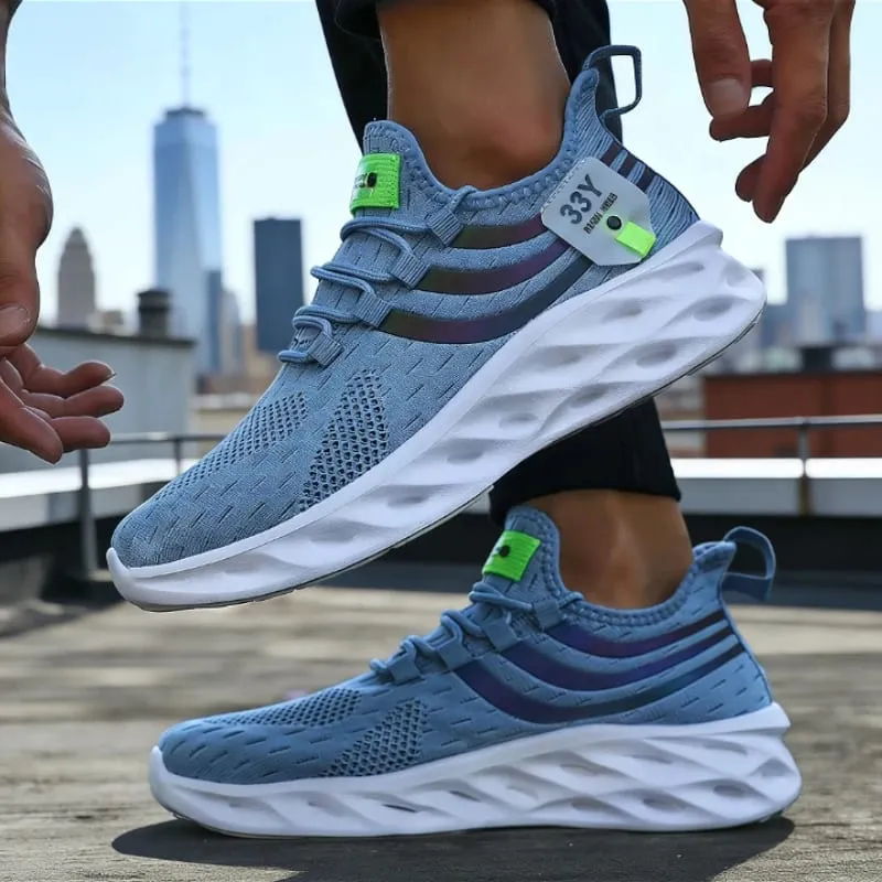Casual Sports Running Shoes for Men Lightweight Casual Sports Shoes Comfort Athletic Nonskid Sneakers Outdoor Tenis Para Hombre — image 2
