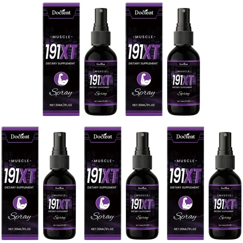 Spray muscular 191XT com vitamina B3 L-Arginina e extrato de Tribulus Terrestris para suporte muscular e resistência 30 ML — image 11
