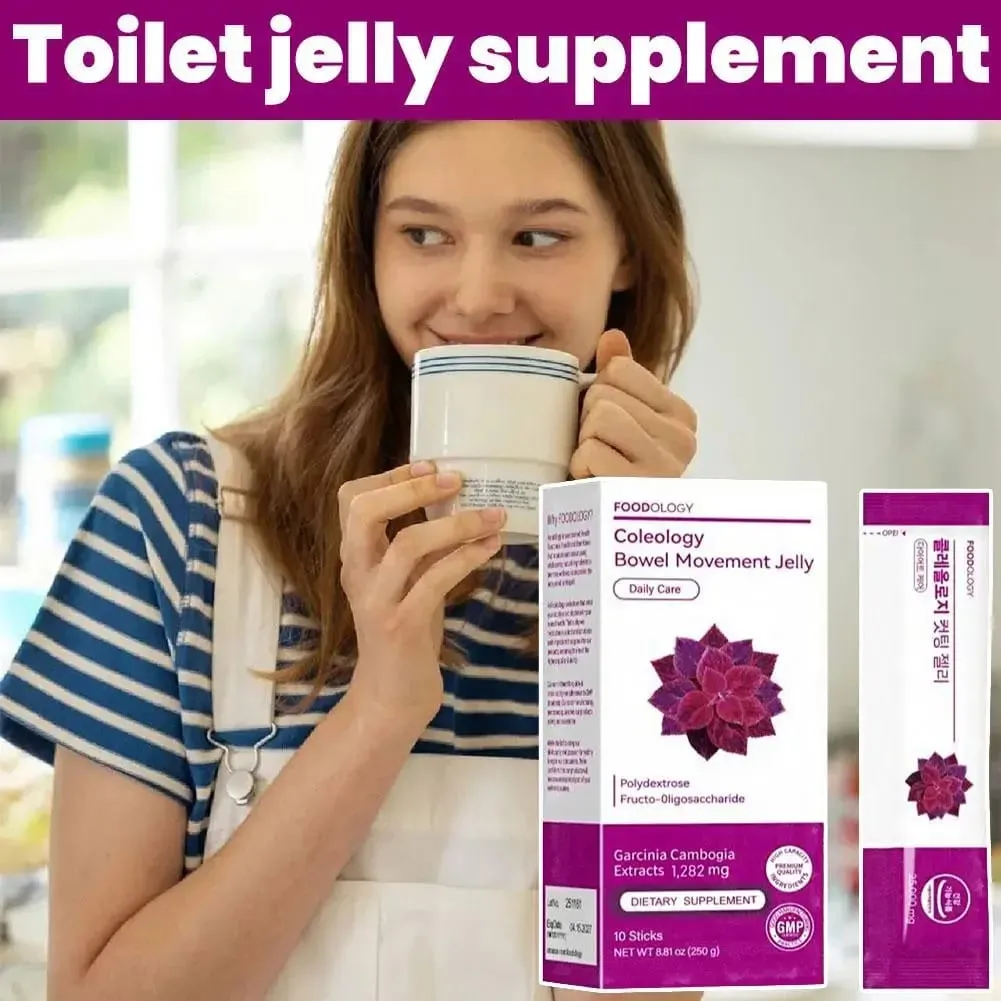 Foodology Coleology Cutting Jelly Promotes Metabolism Supports Gut Flora Balance Gently Detoxifies Garcinia Cambogia Supplements — image 5