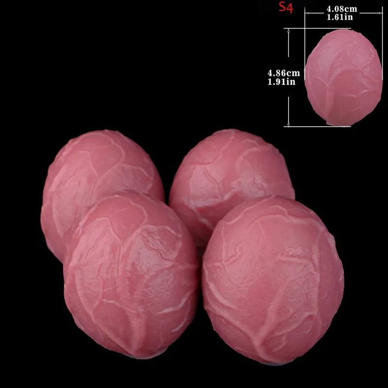 Multi Color Silicone Lay Eggs For Sex Ovipositor Vaginal Balls Anal Sex Toys Adult Games Masturbators for Women Men