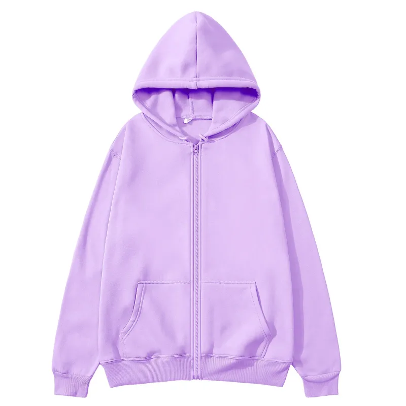 Women Fleece Zip Up Hoodies Running Sports Sweatshirts Fashion Female Classic Casual Zipper Jackets Y2k Hip Hop Streetwear — image 13