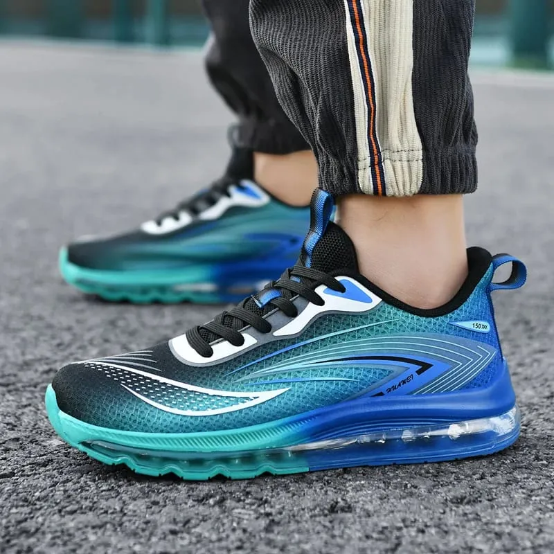 Men's Fashion Sneakers Breathable Comfortable Lightweight Walking Shoes Casual Sports Running Tennis Gym Training Shoes for Men — image 4